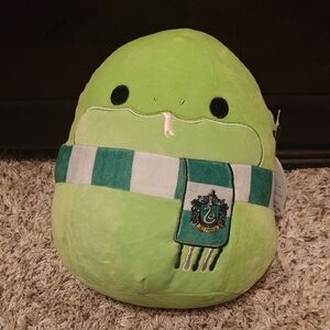 Green Snake Plush with Scarf